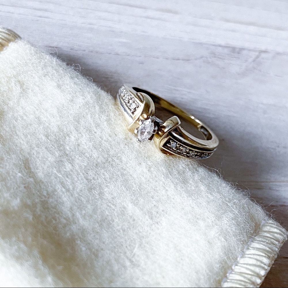 Authentic Diamond Ring - image 1